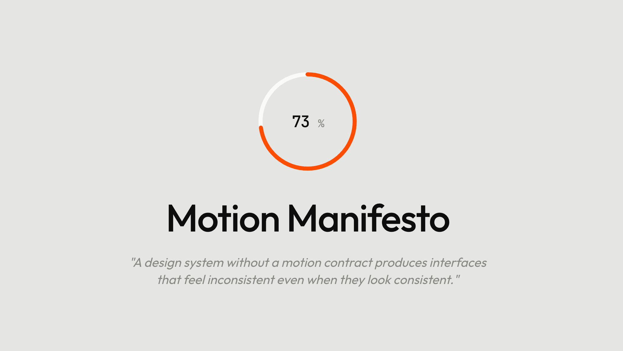Intentional Motion